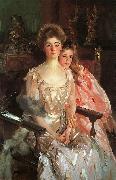 John Singer Sargent Mrs Fiske Warren her Daughter Rachel Spain oil painting artist